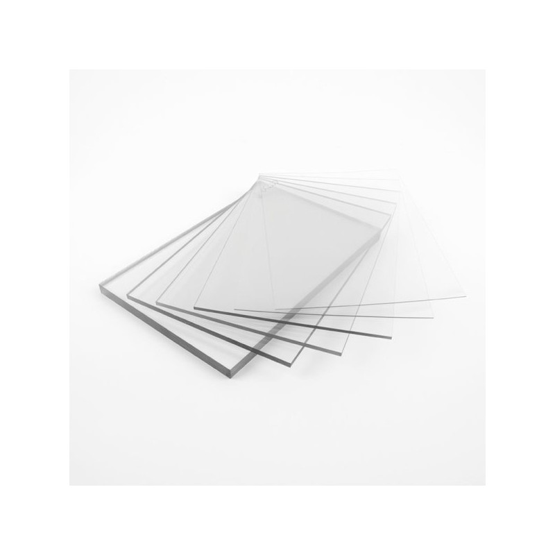 Plaque Plexiglass Noir 3mm sur mesure - 100% Opaque - Brillant